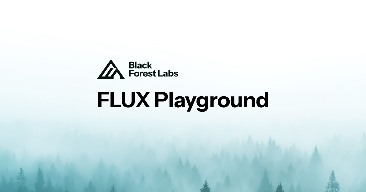 Flux AI Playground
